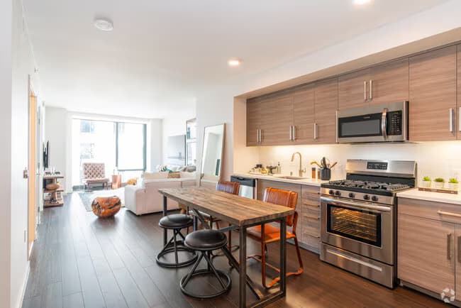 2 Bedroom 1 Bath B 1011 floor plan