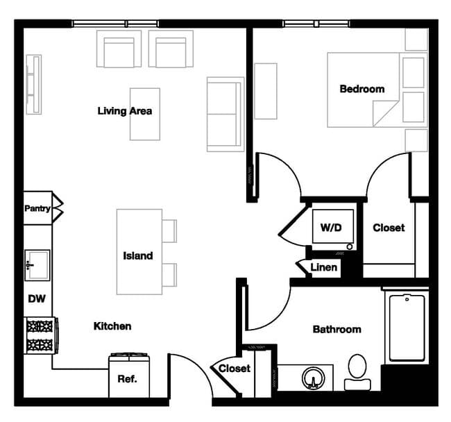 A4 7605 floor plan
