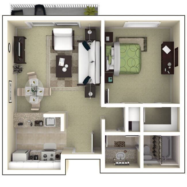 Residence 2J Luxury 311113 floor plan