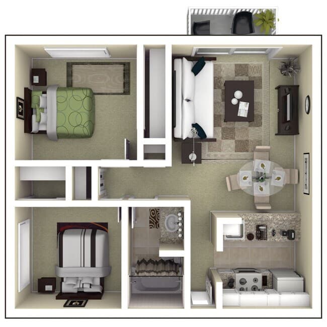 Residence 4 Luxury 370302 floor plan