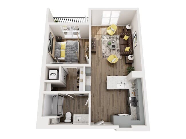 A1 A-407 floor plan