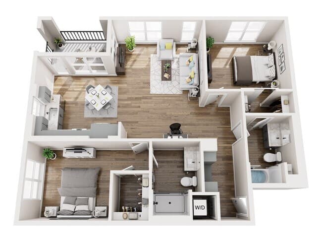 B3 A-402 floor plan