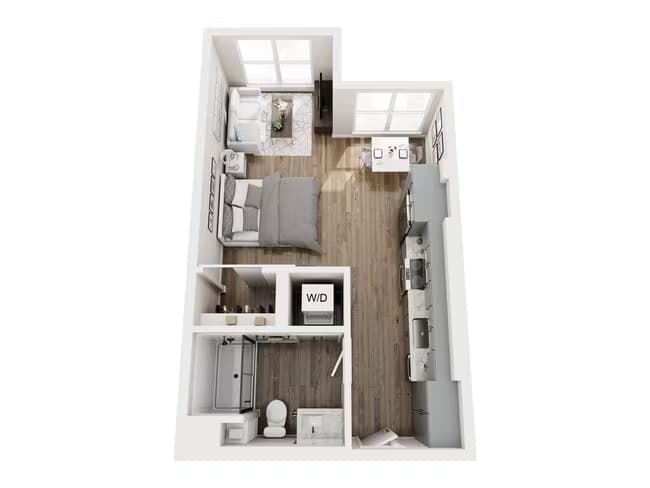 S1 A-445 floor plan