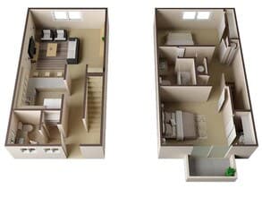 Essex Townhome 0156 floor plan