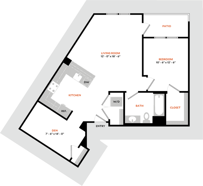 Plan 1H 428 floor plan