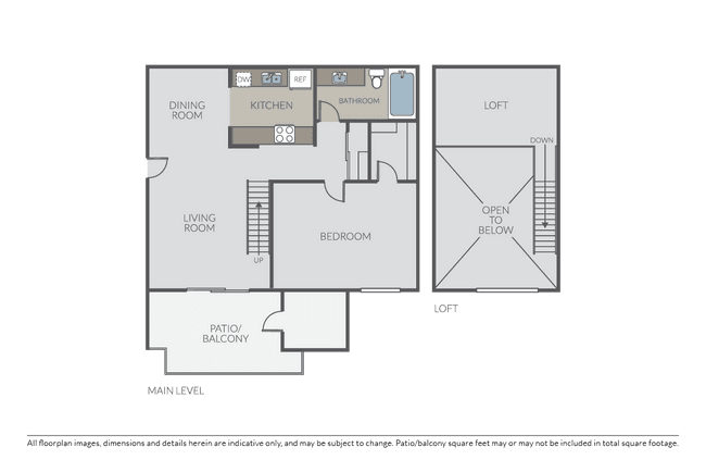 Plan 1D Loft 03302 floor plan