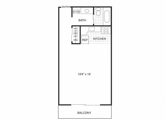 Unit 322 322 floor plan