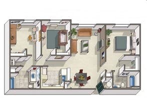 The Willow floor plan