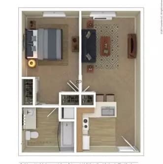 Unit - - floor plan