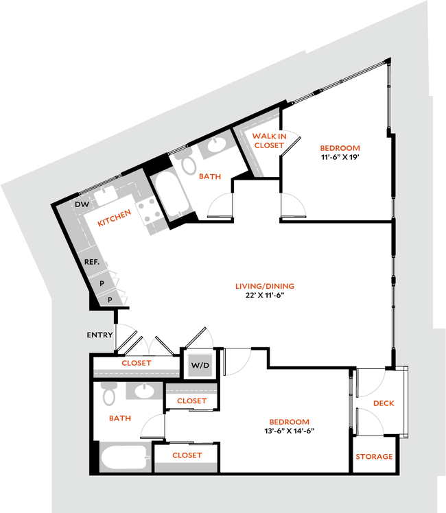 Plan 2H C-226 floor plan