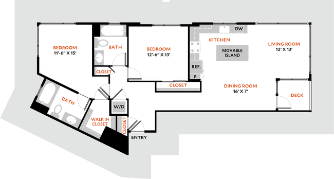 Plan 2I B-201 floor plan