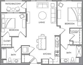 B01 1-615 floor plan
