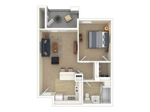 1x1 01-107 floor plan