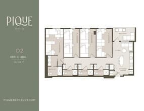4BR/4BA - D2 Shared floor plan
