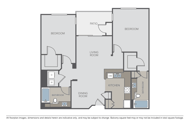 Waterside 4103 floor plan
