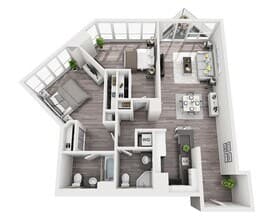 Plan B2G 1008 floor plan