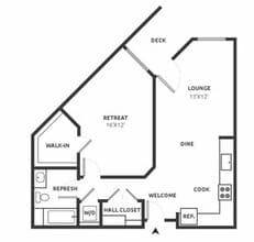 A14 2-238 floor plan
