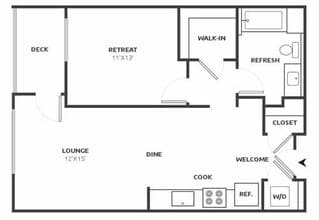 A8 4-290 floor plan