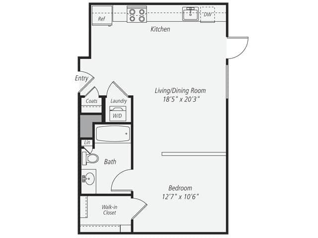 S1-128 128 floor plan