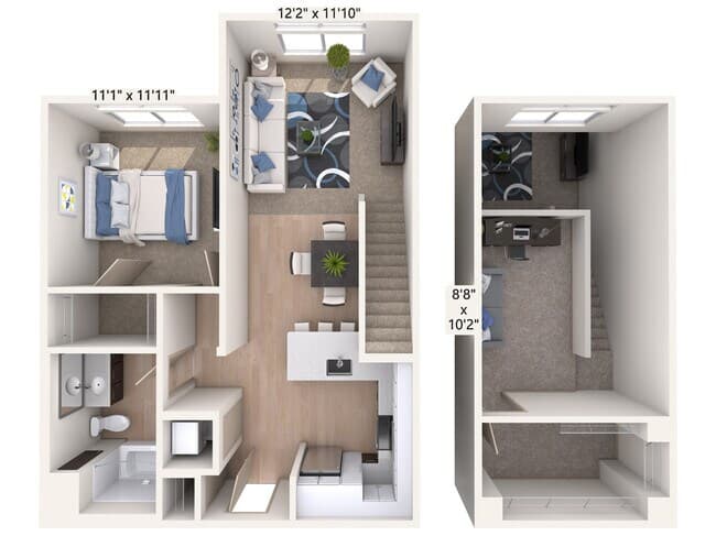 A11-L-Two 002-448 floor plan