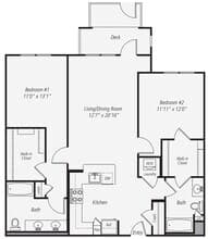 B2-156-158-160 158 floor plan