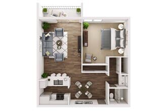 TMA 1+1 125 floor plan