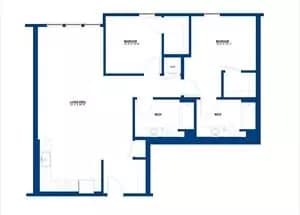 B4 603 floor plan