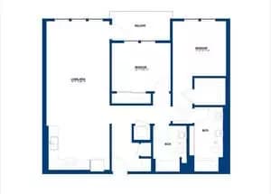 Unit 512 512 floor plan