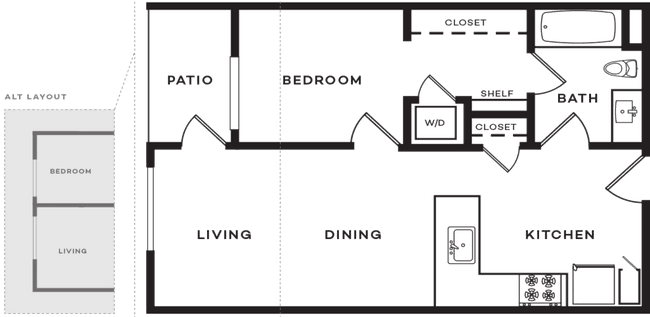 A1.1 545 floor plan