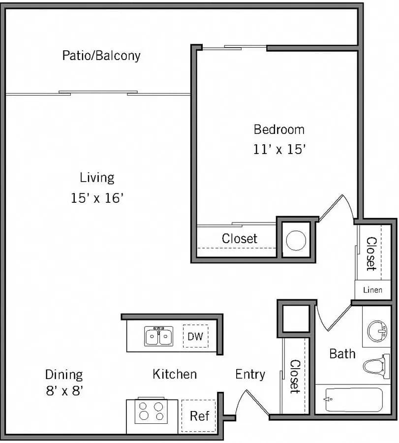 1B 2038 floor plan