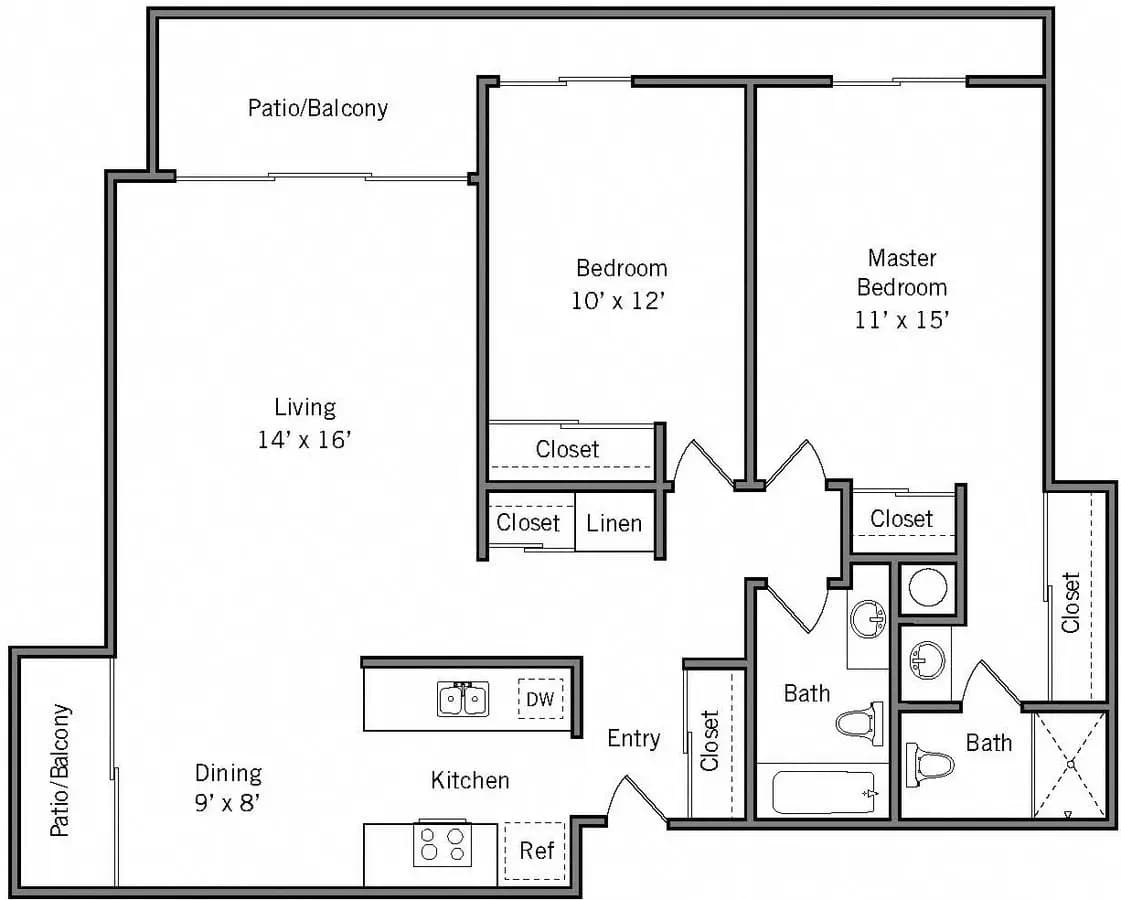2E 0311 floor plan