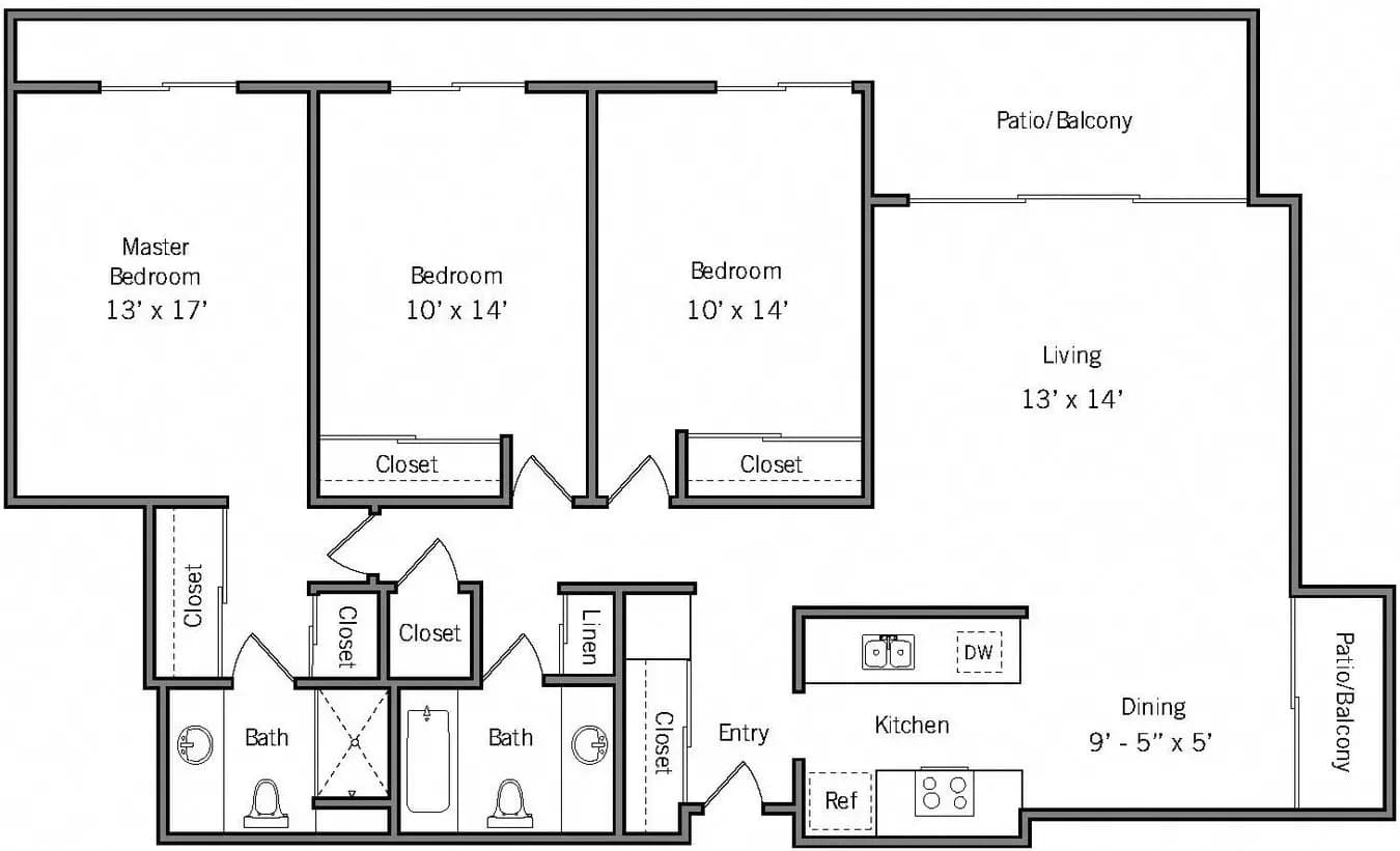 3A 1831 floor plan