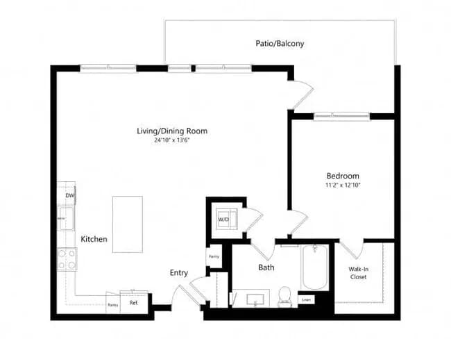 1F 184 floor plan