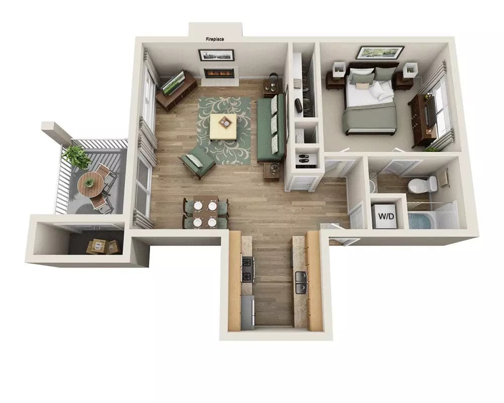 Sonoma (A1B) 930 - 03 floor plan