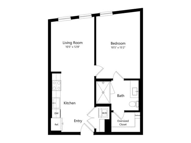 A20 B-614 floor plan