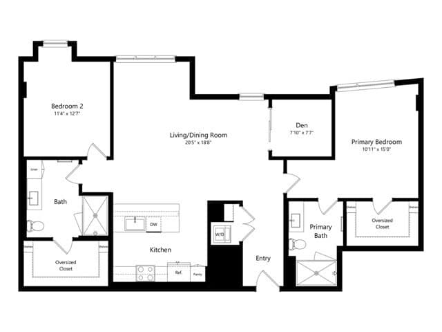 B10 B-217 floor plan