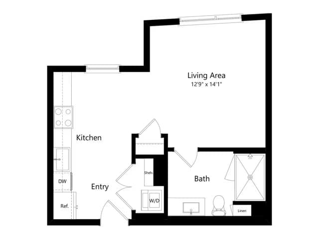 S5 A-644 floor plan