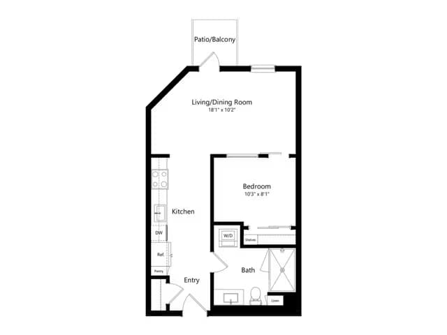 U3 B-623 floor plan