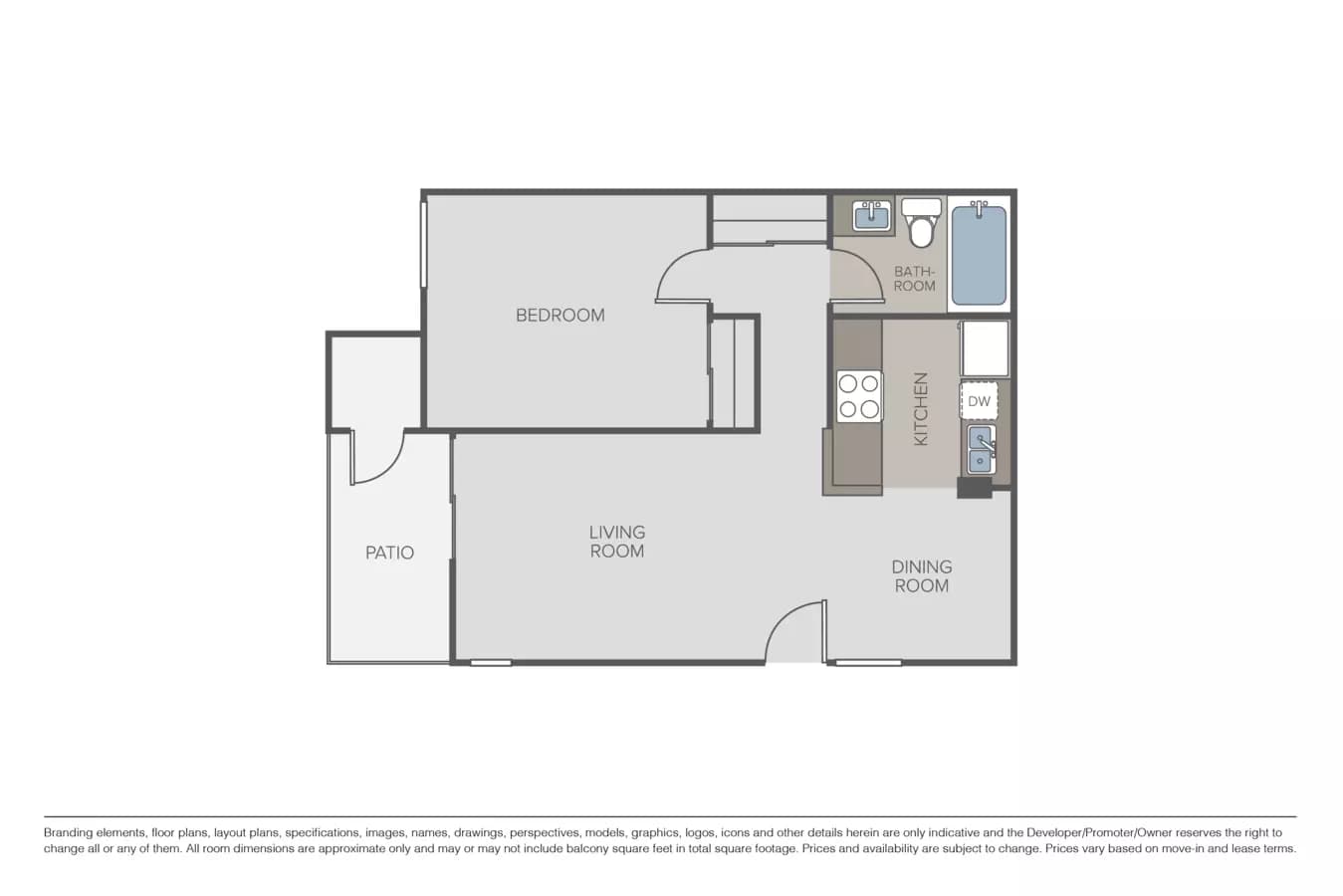 Plan 1A F253 floor plan