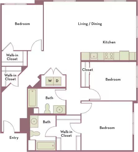 C03 3B-504 floor plan