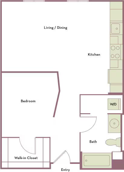 Unit 513 1-312 floor plan