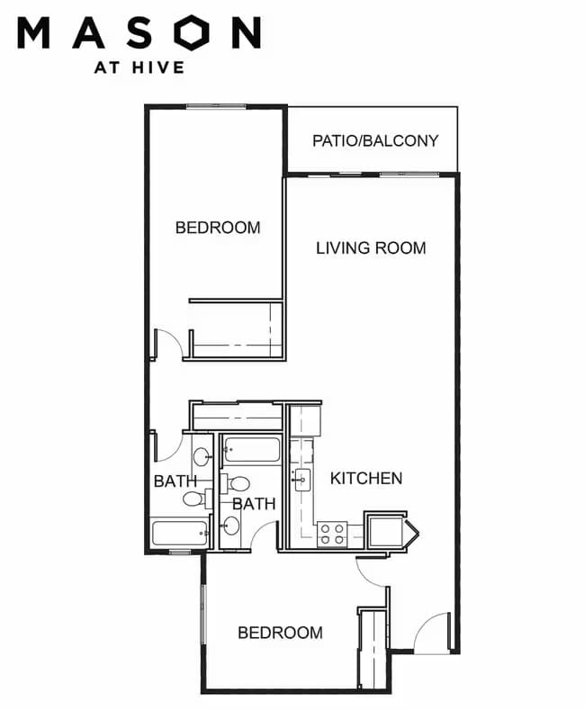 H2.2 2350-224 floor plan