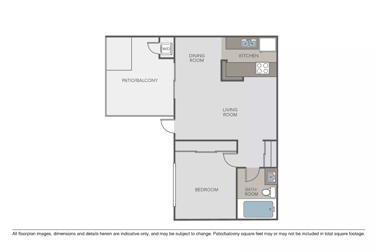 Plan 1B MS072 floor plan