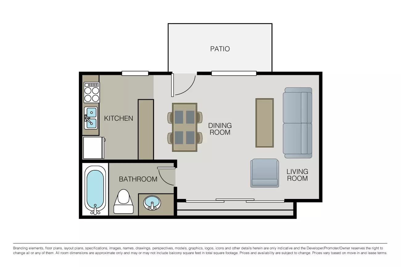 Plan SA L104 floor plan
