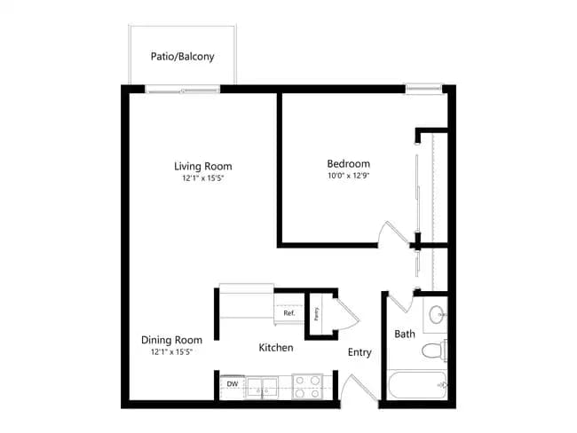 Alexander H310 floor plan