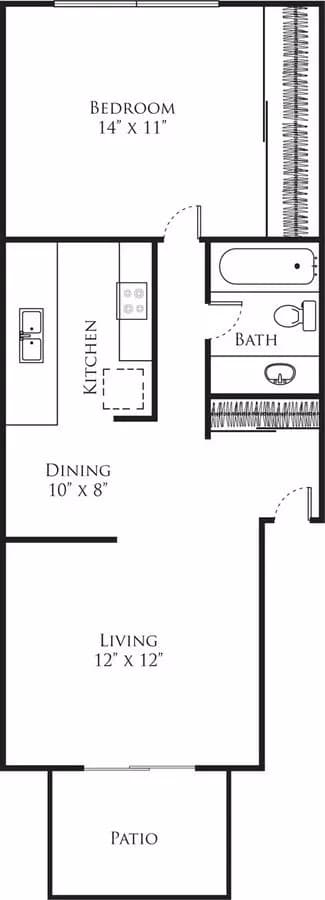 London 22-208 floor plan
