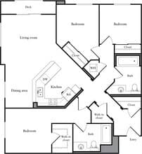 1300 002-G52 floor plan