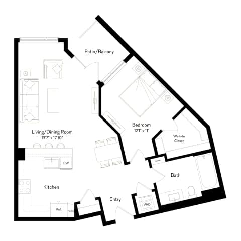 A2 105 floor plan