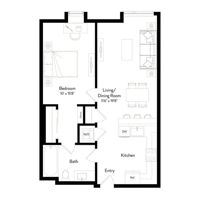 A7 204 floor plan
