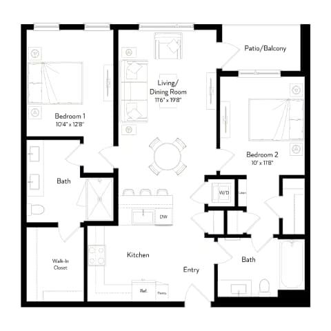 B1 242 floor plan